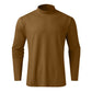 Un sous-vêtement indispensable pour l'automne et l'hiver 🔥 T-shirt slim à manches longues et col haut pour homme