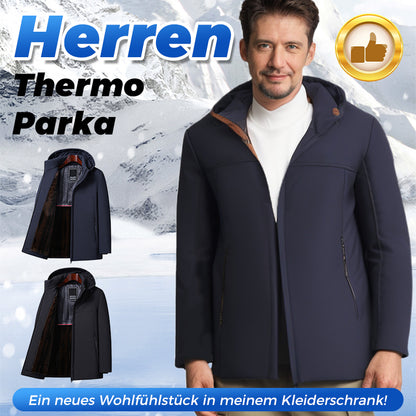 ❄️Heißer Winterschlussverkauf ❄️💕[Warmes Geschenk] Herren-Thermo-Parka mit dicker Kapuze