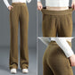 🎉Herbstschlussverkauf - 🔥50% Rabatt 🥳Neue Slim Fit Damenhose mit breitem Gummibund