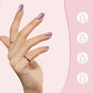Einfaches Cat-Eye-Gel-Nagellack-Set