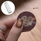 Einfaches Cat-Eye-Gel-Nagellack-Set