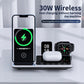 🌸Herbstschlussverkauf🌸Zeitlich begrenzt 31%RABATT💕kostenloser Versand✈️🌸Neue Generation des schnellen Smart Touch 4 in 1 Wireless Charger für iPhone, Apple Watch und AirPods