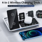 🌸Herbstschlussverkauf🌸Zeitlich begrenzt 31%RABATT💕kostenloser Versand✈️🌸Neue Generation des schnellen Smart Touch 4 in 1 Wireless Charger für iPhone, Apple Watch und AirPods