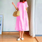 🔥Spätsommerschlussverkauf –Für begrenzte Zeit 40% Rabatt🔥Kleid aus Leinen und Baumwolle im japanischen Stil