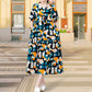 🌸Spätsommerschlussverkauf –Zeitlich begrenzt 66 % RABATT 💕Superbequemes, bedrucktes Oversize-Kleid für Damen