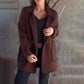 🌸Herbstschlussverkauf🌸Zeitlich begrenzt 51 % RABATT💕Stilvolle doppelseitige Wolljacke für Damen