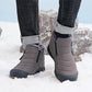 🌸Herbstschlussverkauf🌸Zeitlich begrenzt 50%RABATT💕Winter warme Kunstfell gefüttert wasserdicht Outdoor-Schneestiefel✈️2 Paar kaufen, kostenloser Versand✈️