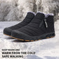 🌸Herbstschlussverkauf🌸Zeitlich begrenzt 50%RABATT💕Winter warme Kunstfell gefüttert wasserdicht Outdoor-Schneestiefel✈️2 Paar kaufen, kostenloser Versand✈️