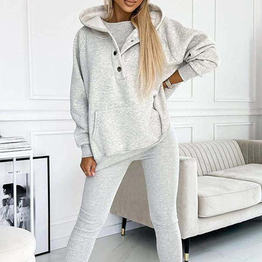 🩷Ensemble sweat-shirt à capuche décontracté et confortable