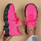 🌸Herbstschlussverkauf🌸Zeitlich begrenzt 33% RABATT💕Damenmode-Schnürschuhe aus gewebtem Mesh