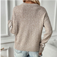🌸Herbstschlussverkauf🌸Zeitlich begrenzt 57% RABATT💕Langarm-Pullover mit Rundhalsausschnitt und Sternenmuster für Damen