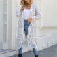 🌸Herbstschlussverkauf🌸Zeitlich begrenzt 34% RABATT+ kostenloser Versand✈️💕Eleganter Strickjackenschal mit Quastensaum für Damen