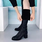🌸Herbstschlussverkauf🌸Zeitlich begrenzt  49%Rabatt✨Herbst-Winter-Serie✨warme Lederstiefel für Damen✨Schlank aussehen