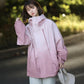 ✨Kostenloser Versand✨Zeitlich begrenzt 51%RABATT💕Wind- und wasserdichte Jacke mit Kapuze und Farbverlauf für Unisex