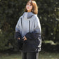 ✨Kostenloser Versand✨Zeitlich begrenzt 51%RABATT💕Wind- und wasserdichte Jacke mit Kapuze und Farbverlauf für Unisex
