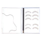 Selbstklebendes Eyeliner- und künstliches Wimpern-Set
