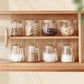 🌸Herbstschlussverkauf🌸Mehrzweck-Glasgefäß mit klarem, versiegeltem Deckel und Löffel