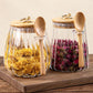 🌸Herbstschlussverkauf🌸Mehrzweck-Glasgefäß mit klarem, versiegeltem Deckel und Löffel