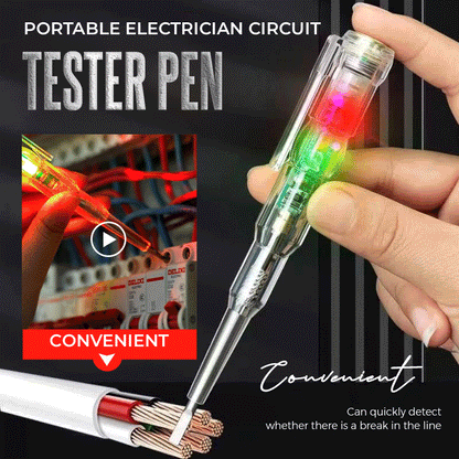 Tragbarer Stromkreistesterstift für Elektriker