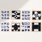 🌸Herbstschlussverkauf🌸Kreatives Lernpuzzleset für Kinder in Schwarz und Weiß