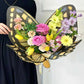 🌸Herbstschlussverkauf🌸Zeitlich begrenzt 45%RABATT💕Verzaubertes Blumenstrauß-Schmetterlings-Geschenkpapier