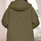 🌸Herbstschlussverkauf🌸Zeitlich begrenzt 50%RABATT💕Trendy leichte Steppjacke mit Kapuze für den Winter für Damen