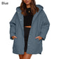 🌸Herbstschlussverkauf🌸Zeitlich begrenzt 50%RABATT💕Trendy leichte Steppjacke mit Kapuze für den Winter für Damen