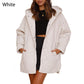 🌸Herbstschlussverkauf🌸Zeitlich begrenzt 50%RABATT💕Trendy leichte Steppjacke mit Kapuze für den Winter für Damen