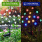 🌸Herbstschlussverkauf🌸Je mehr Sie kaufen, desto höher ist der Rabatt💕Solarbetriebenes, wetterbeständiges LED-Gartenleuchten-Set