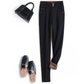 🌸Herbstschlussverkauf🌸Zeitlich begrenzt 42%RABATT💃Verdickte, warme, hoch taillierte, dehnbare, schwarze Skinny-Hose für Frauen