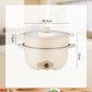 🌸Herbstschlussverkauf🌸Zeitlich begrenzt 39%RABATT💕Multifunctional Electric Hot Pot with Steamer