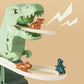 🥰Black Friday Sale🥰Geschenkidee,40% Rabatt – Elektrisches Dinosaurier-Verfolgungsrennstrecken-Spielset🦕
