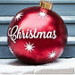 🔥Black Friday Sale – Zeitlich begrenzt 40%RABATT🔥Aufblasbarer Weihnachtsball aus PVC für den Außenbereich