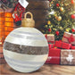🔥Black Friday Sale – Zeitlich begrenzt 40%RABATT🔥Aufblasbarer Weihnachtsball aus PVC für den Außenbereich