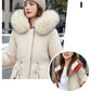 🥰Black Friday Sale – Zeitlich begrenzt 58%RABATT🥰Damen Wintermantel mit Kapuze und Pelzkragen, lässiger Parka⛄