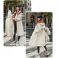 🥰Black Friday Sale – Zeitlich begrenzt 58%RABATT🥰Damen Wintermantel mit Kapuze und Pelzkragen, lässiger Parka⛄