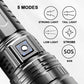 🎁Black Friday Sale – Zeitlich begrenzt 35%RABATT🎁Multifunktionale weiße Laser-Teleskop-Zoom-Taktik-Taschenlampe⚡
