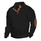 🎁Black Friday Sale – Zeitlich begrenzt 43%RABATT🎁Lässiger Langarmpullover für Herren mit Ellbogenflicken