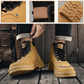 🎁Black Friday Sale – Zeitlich begrenzt 40%RABATT🎁Plüsch-High-Top-Stiefel zum Schnüren für Herren