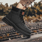 🎁Black Friday Sale – Zeitlich begrenzt 40%RABATT🎁Plüsch-High-Top-Stiefel zum Schnüren für Herren