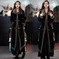 2024 neuer Winterstil 🔥Fleece-Wildledermantel für Damen, modischer und einteiliger knielanger Pelzmantel im Western-Stil