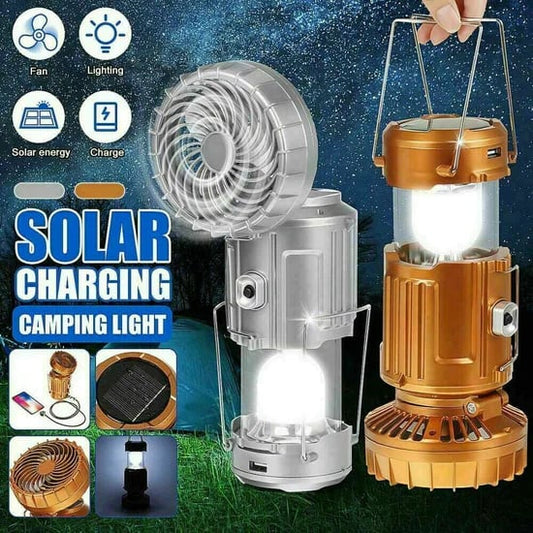 Tragbares 6-in-1-Solar-LED-Notlicht