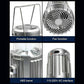 Tragbares 6-in-1-Solar-LED-Notlicht