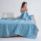 ❄️Breathable Bedruckte waschbare Sommer Kühlung Comforter💤Kein Pilling, bequem und atmungsaktiv, antibakteriell