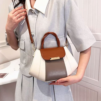 Sac à Main à Blocs de Couleurs Quotidien pour Femme