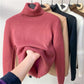 🥰Sous-vêtement en tricot polaire épais pour l'automne et l'hiver, vêtement d'intérieur chaud et confortable